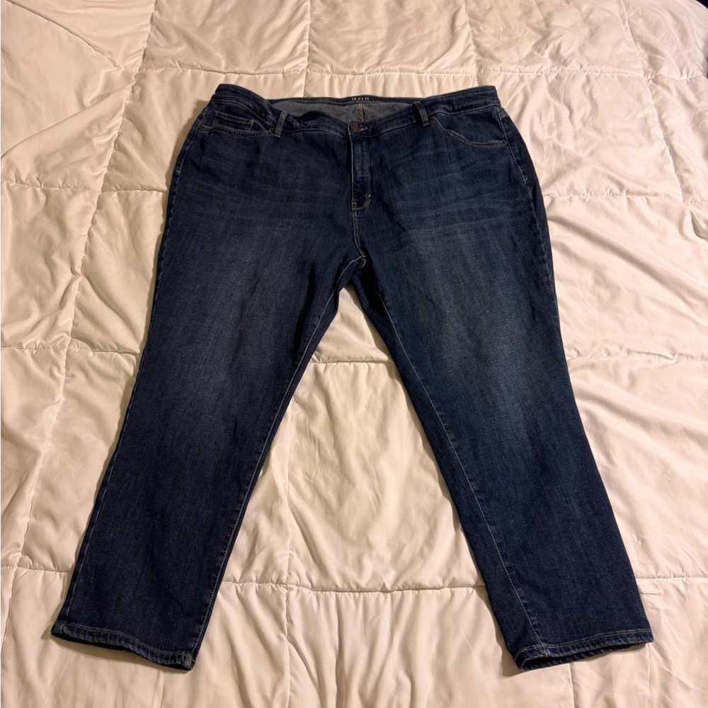 ana high rise skinny ankle jeans 24W